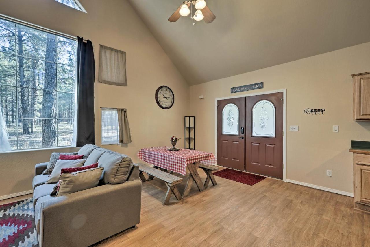 Family-Friendly Forested Home With Snow Play Area! 弗拉格斯塔夫 外观 照片